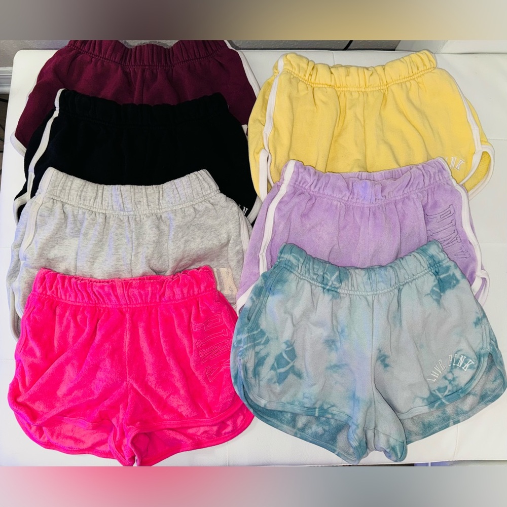 Victoria’s Secret PINK Varsity Shorts Bundle